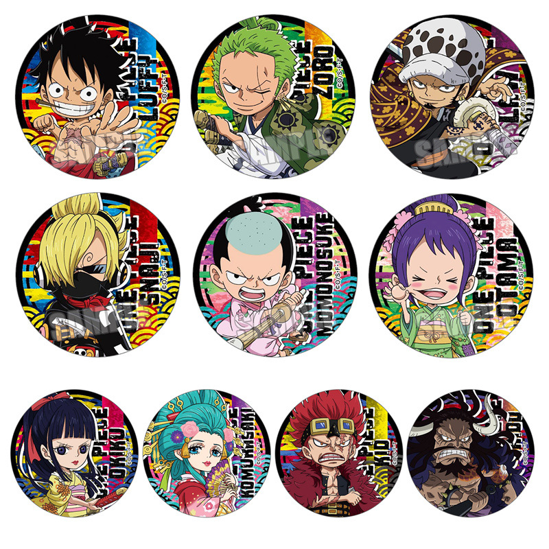 Anime Merchandise For Kids - Une pièce Q Version Anime Badge
