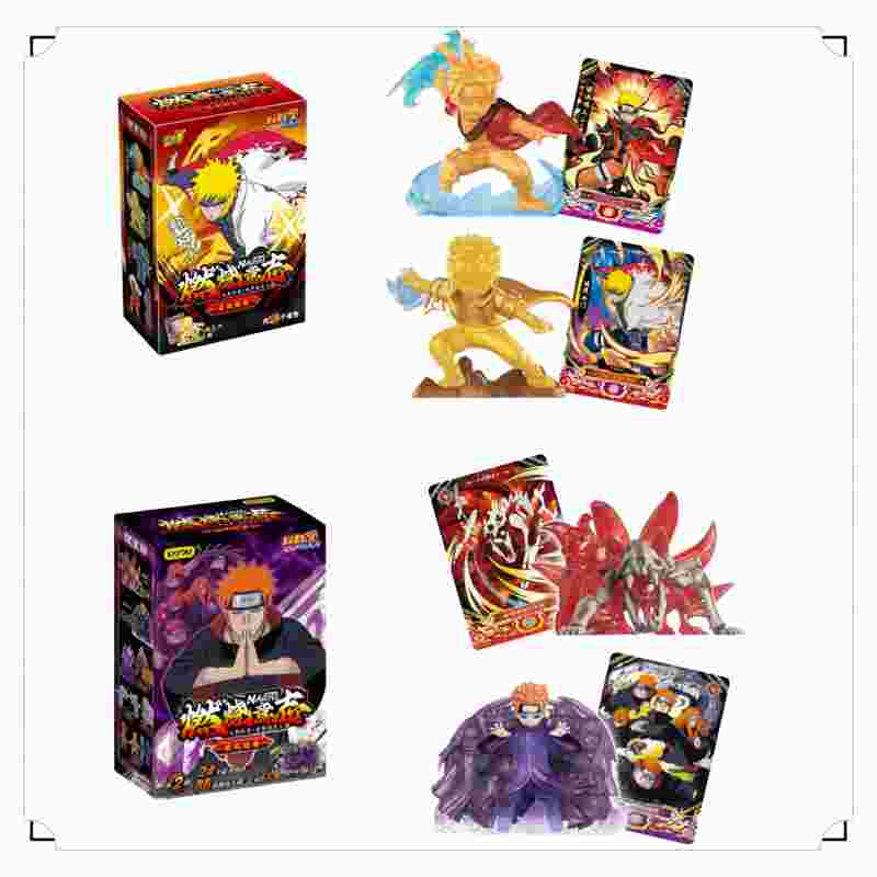 Anime Merchandise For Kids - KAYOU Naruto Mini Gommes Figurines Boîte
