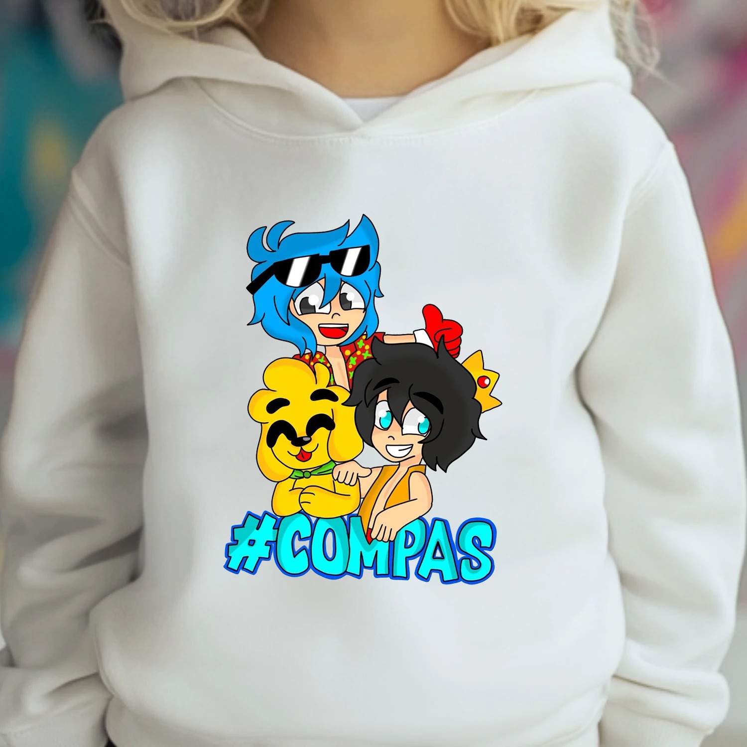 Anime Merchandise For Kids - Sweat-shirt à capuche pour enfants avec