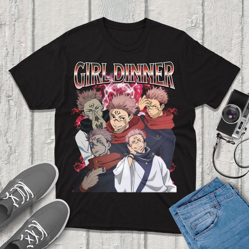 Sukuna Jujutsu-Kaisen T-Shirt  - Jjk Anime Merchandise avis et prix
