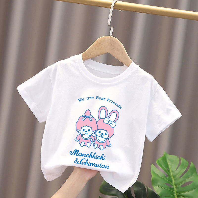 T-shirts Monchhichi pour enfan - Anime Girl Merchandise avis et prix