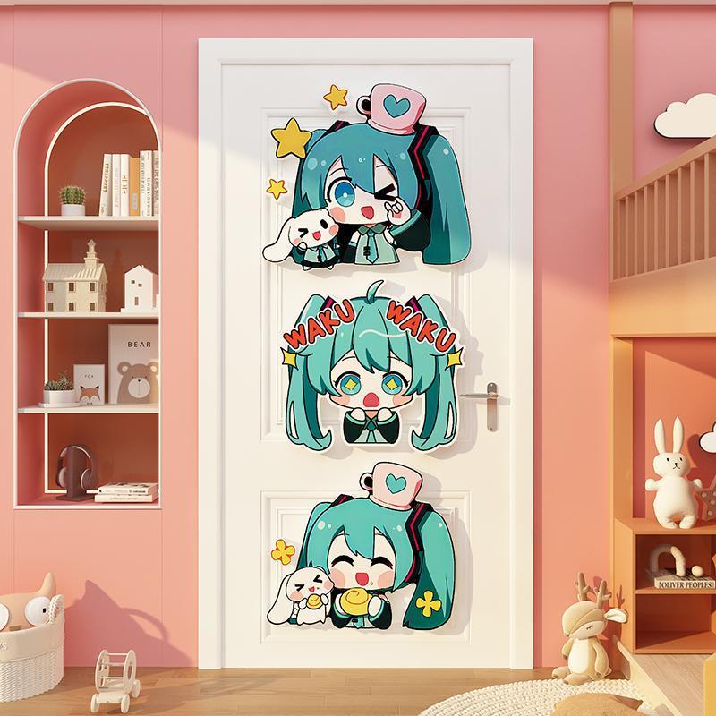 Autocollant Kawaii Hatsune Mik - Anime Merchandise From Japan avis et prix