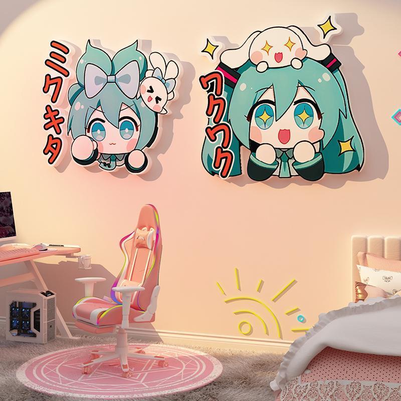 Autocollant Kawaii Hatsune Mik - Anime Merchandise From Japan avis et prix