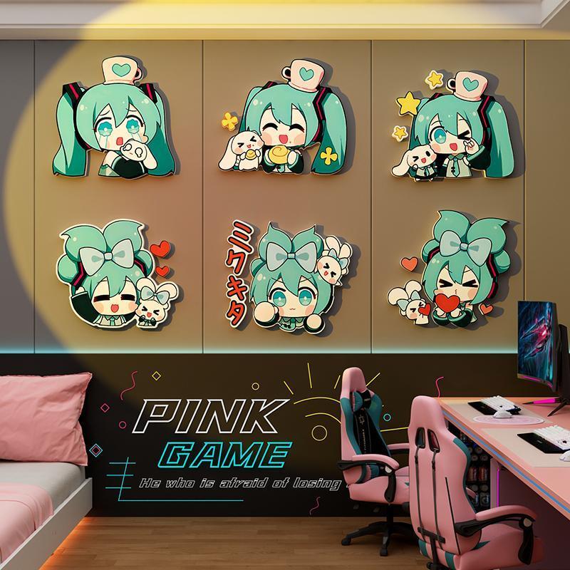 Autocollant Kawaii Hatsune Mik - Anime Merchandise From Japan avis et prix